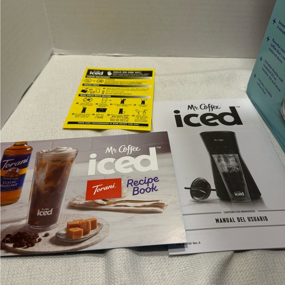 New/Open Box Mr. Coffee Single Serve Ice Coffeemaker, White - Picture 16 of 16